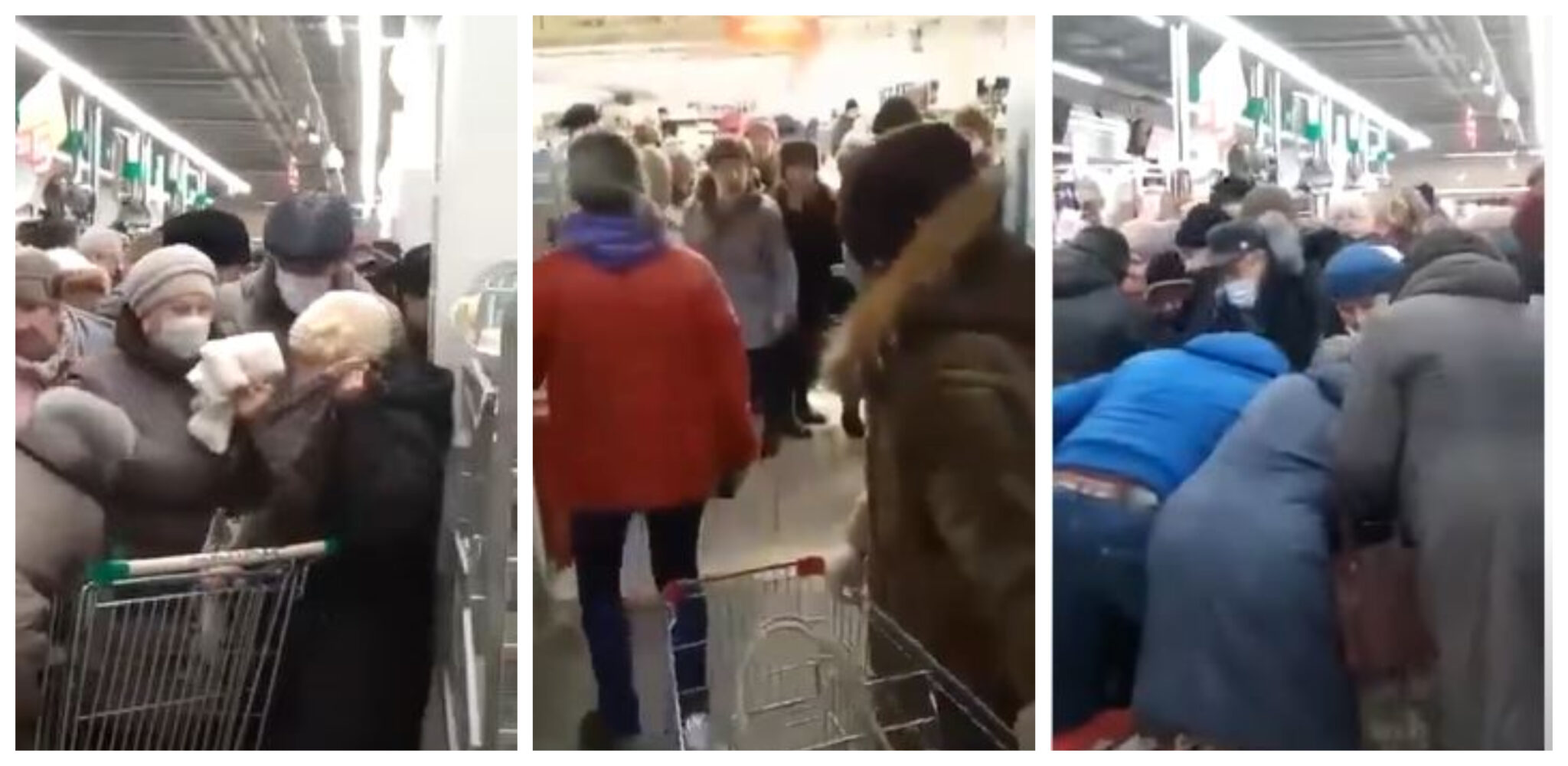 "Πόλεμος" για ένα … πακέτο ζάχαρη: Χάος στις υπεραγορές της Ρωσίας (ΒΙΝΤΕΟ)