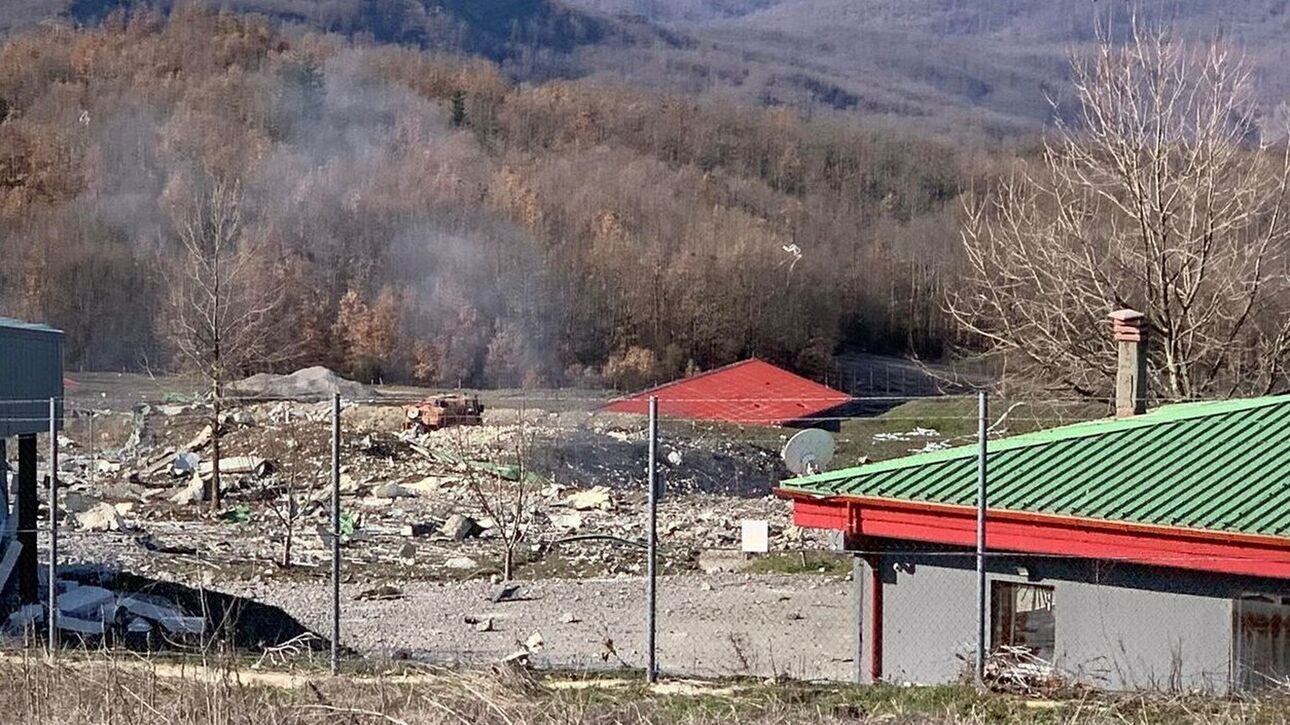 Νεκροί οι τρεις αγνοούμενοι από την έκρηξη σε εργοστάσιο στα Γρεβενά