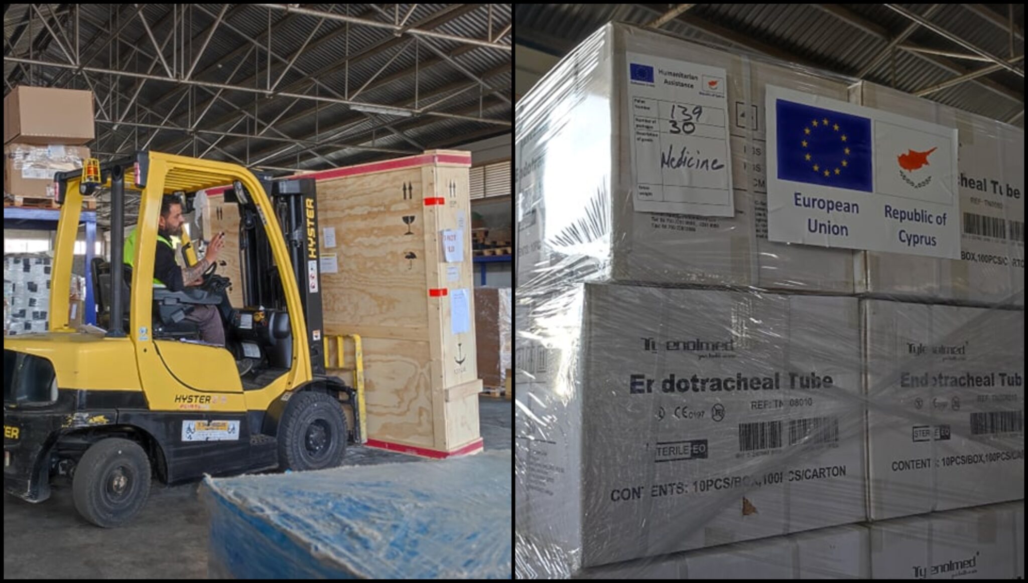 Μέσω Θεσσαλονίκης θα φτάσει το φορτίο «αγάπης» προς τον Ουκρανικό Λαό (ΒΙΝΤΕΟ)