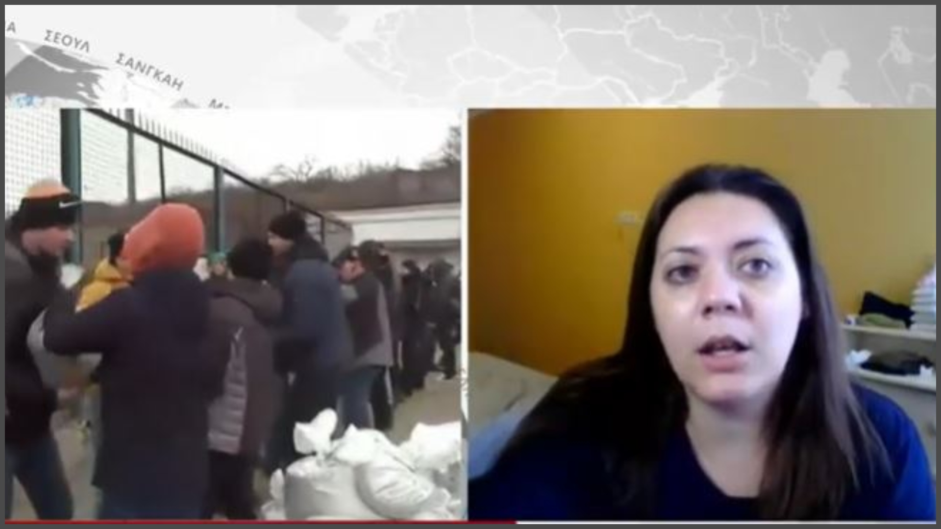 Mαρτυρία στον Alpha: Γεμίζουν αμμόσακους και στήνουν μπλόκα οι κάτοικοι Οδησσού