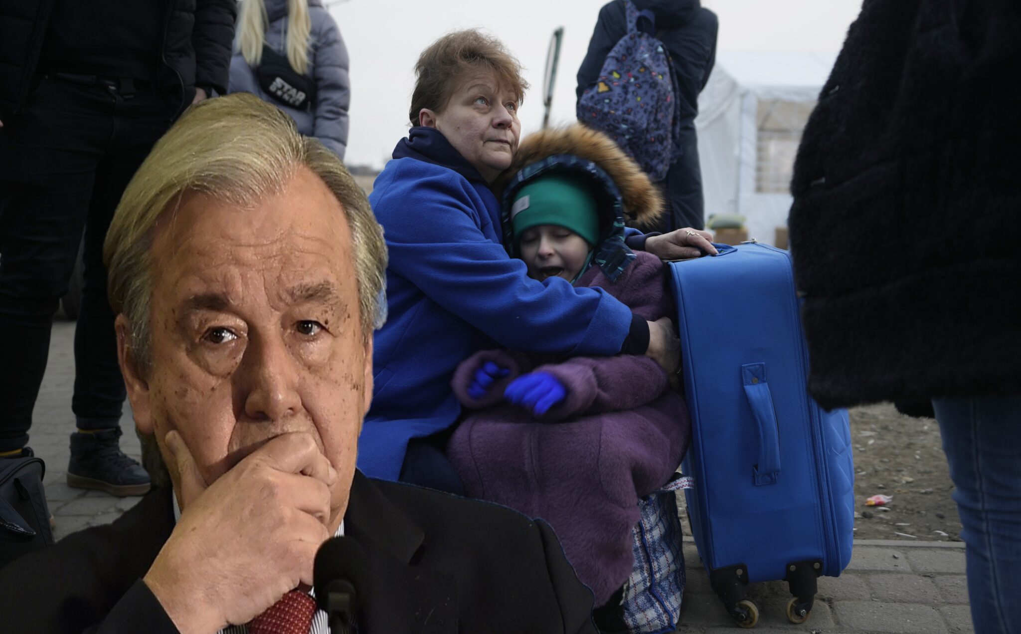 «Σοκαρισμένος» ο Γκουτέρες για τον ρατσισμό που βιώνουν πρόσφυγες στην Ουκρανία