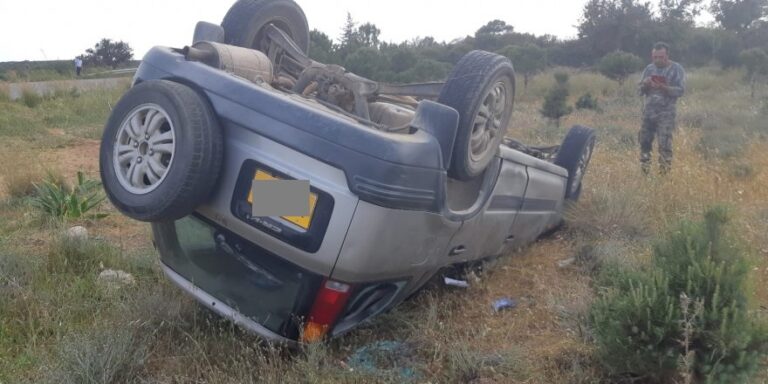 Ελληνοκύπρια οδηγός τραυματίστηκε σε ατύχημα στο δρόμο Ταύρου-Κώμα του Γιαλού