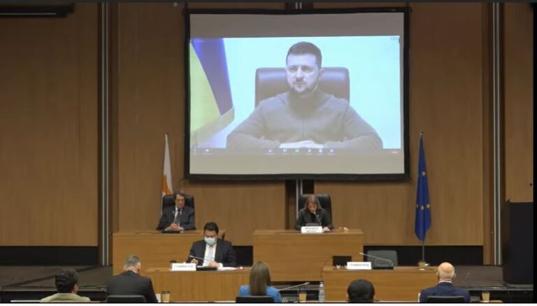 Κόψτε τα χρυσά διαβατήρια των Ρώσων, ζήτησε ο Ζελένσκι από την Κύπρο (ΒΙΝΤΕΟ)