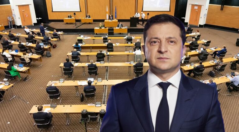 Σε ειδική συνεδρίαση της Βουλής θα μιλήσει την Πέμπτη ο Βολοντιμίρ Ζελένσκι
