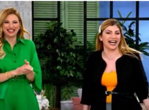 Η “αντικαταστάτρια” της Αριστοτέλους παρευρέθηκε στην εκπομπή της