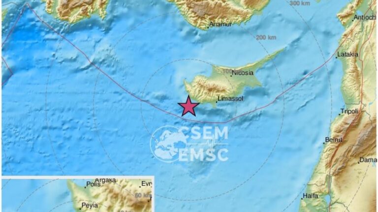 Στην νοτιοανατολική Πάφο το επίκεντρο του σεισμού, έντρομοι οι κάτοικοι (ΒΙΝΤΕΟ)