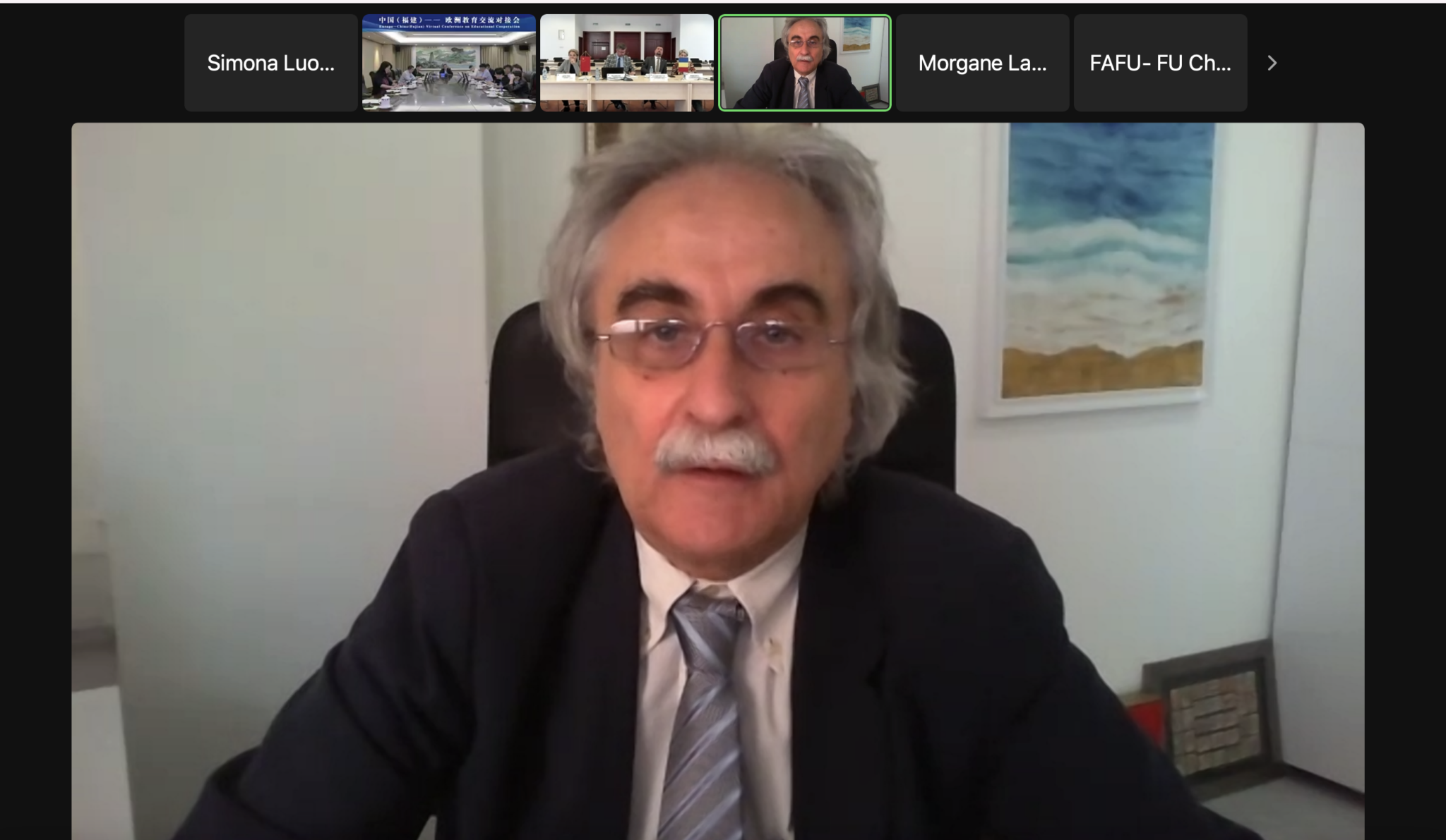 Στο «Φόρουμ Εκπαιδευτικής Συνεργασίας Κίνας-Ευρώπης» ο Καθηγητής Κώστας Γουλιάμο
