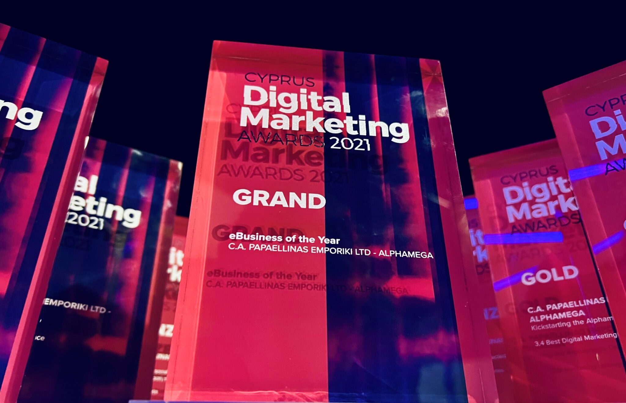 Πρωταγωνιστές των “Cyprus Digital Marketing Awards 2021” οι Υπεραγορές Αλφαμέγα