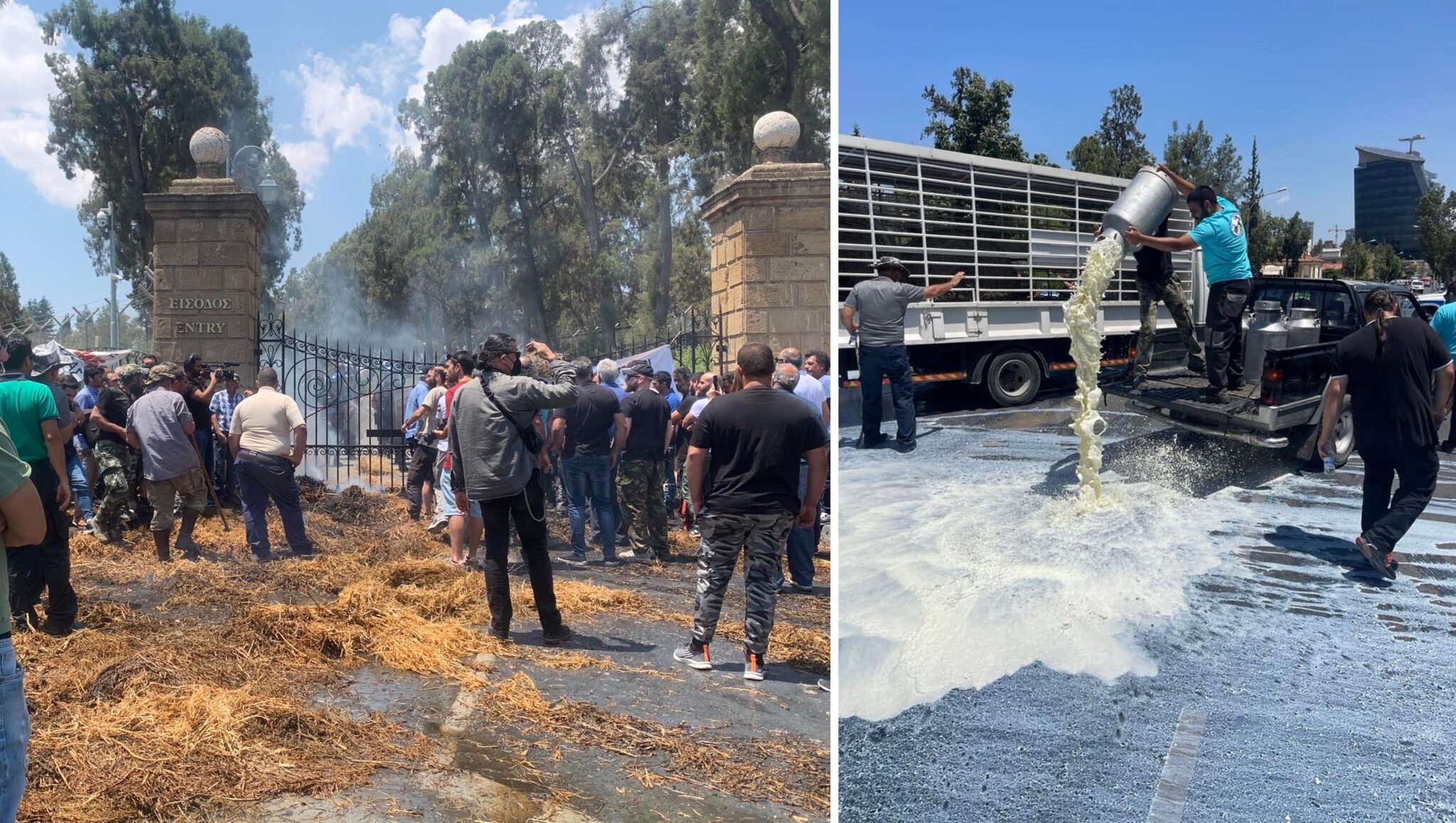 "Είναι έγκλημα": Ξεχείλισε η οργή των αιγοπροβατοτρόφων στην πρωτεύουσα (ΒΙΝΤΕΟ)