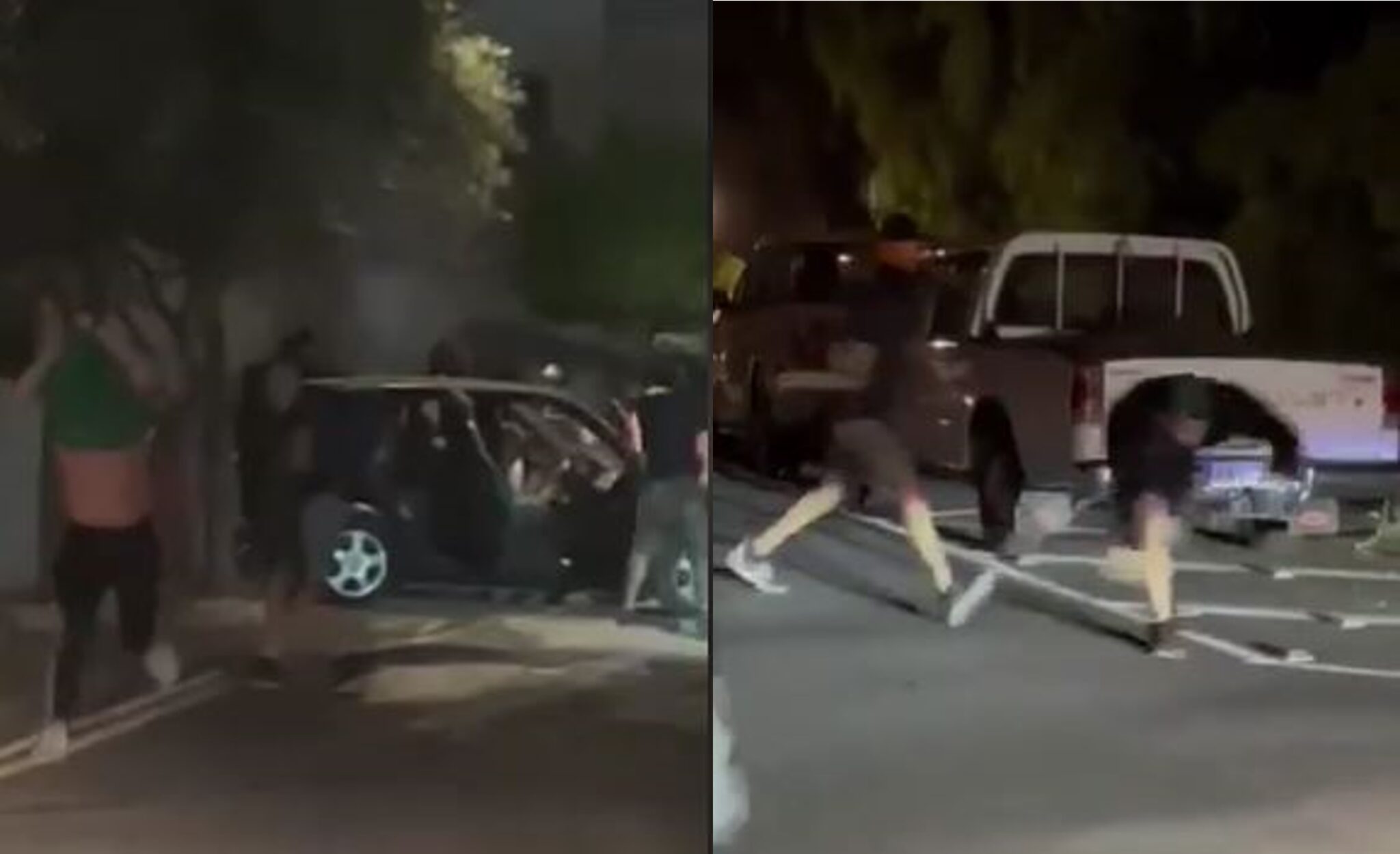 ΒΙΝΤΕΟ: Η στιγμή που κουκουλοφόροι επιτίθενται σε οπαδούς της Ομόνοιας