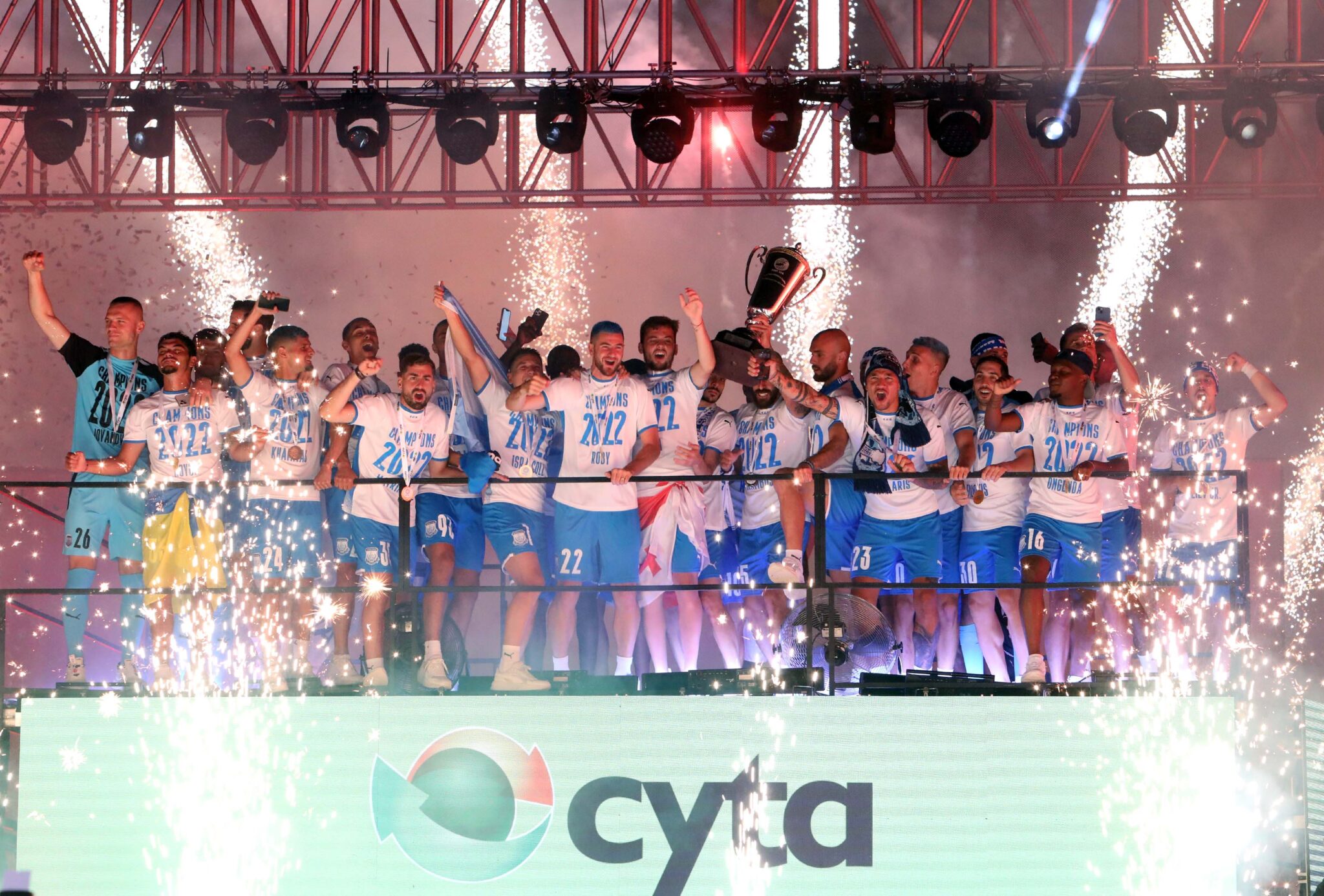 Η φιέστα του πρωταθλητή Απόλλωνα (ΦΩΤΟ & ΒΙΝΤΕΟ)