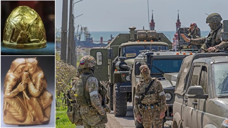 Η «μεγάλη ληστεία» των Ρώσων στην Ουκρανία: Έκλεψαν τον «χρυσό των Σκυθών»