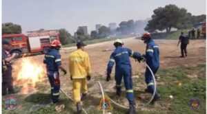 ΒΙΝΤΕΟ: Πυροσβέστες της Κύπρου, της Ελλάδας και του Ισραήλ εν ώρα δράσης