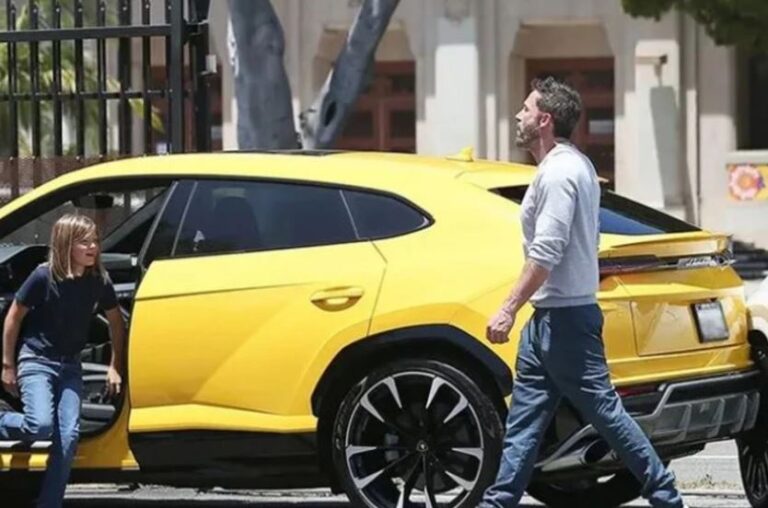 O 10χρονος γιος του Ben Affleck τράκαρε μία Lamborghini