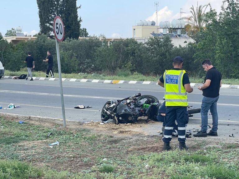 Διπλό θανατηφόρο: Δεν έφεραν κράνη οι δυο μοτοσικλετιστές