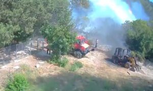 ΒΙΝΤΕΟ: Έτσι ξέσπασε η μεγάλη πυρκαγιά που μαίνεται στον Πενταδάκτυλο