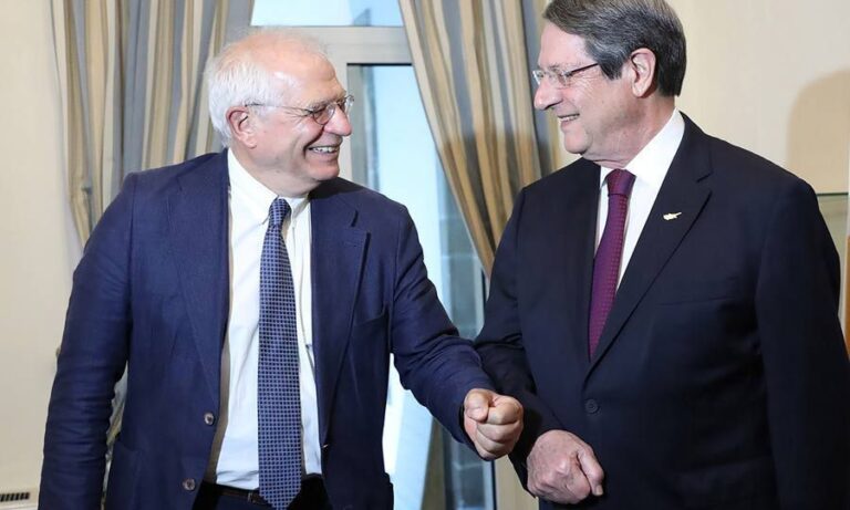 Μπορέλ: Καλεί την Άγκυρα να δει με εποικοδομητική στάση τα ΜΟΕ Αναστασιάδη