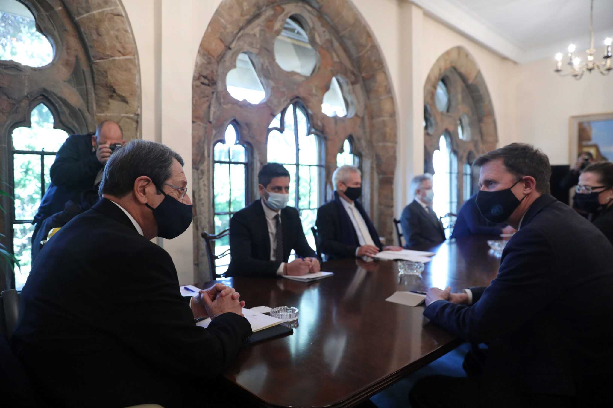 Βλέπει τον Ειδικό Αντιπρόσωπο του γγ του ΟΗΕ ο Πρόεδρος Αναστασιάδης