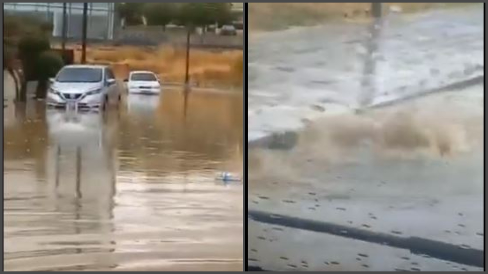 ΒΙΝΤΕΟ: Πλημμύρισαν δρόμοι σto Δάλι, τρέχει για άντληση υδάτων η Πυροσβεστική