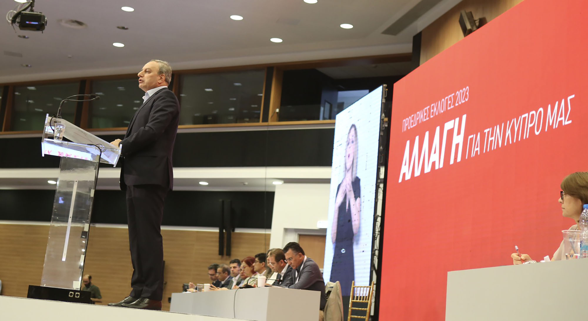 Με 90% των ψήφων πήρε το χρίσμα του ΑΚΕΛ ο Ανδρέας Μαυρογιάννης