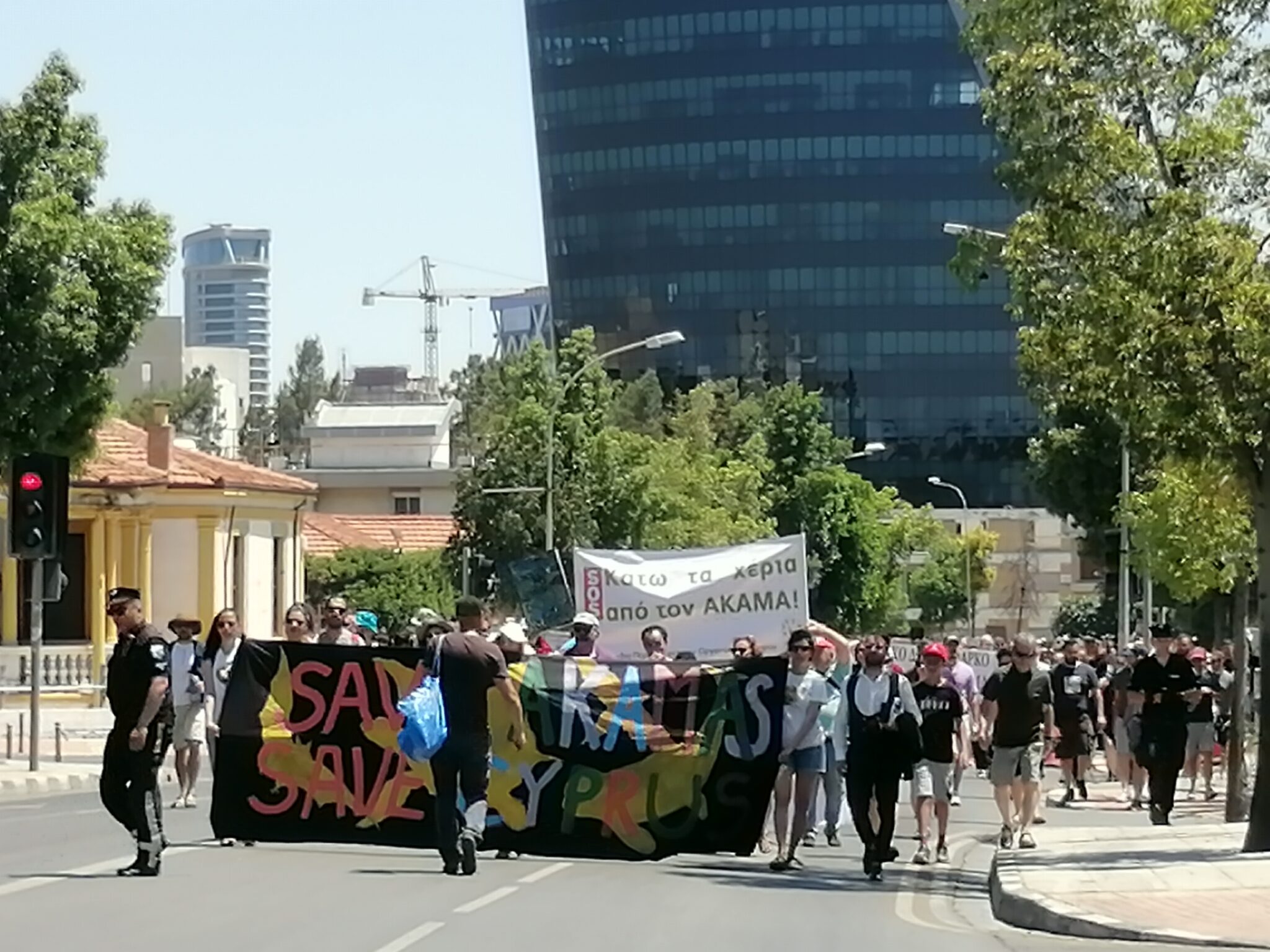 «Ακάμας, Ώρα Μηδέν»: Βγήκαν στους δρόμους εκατοντάδες πολίτες