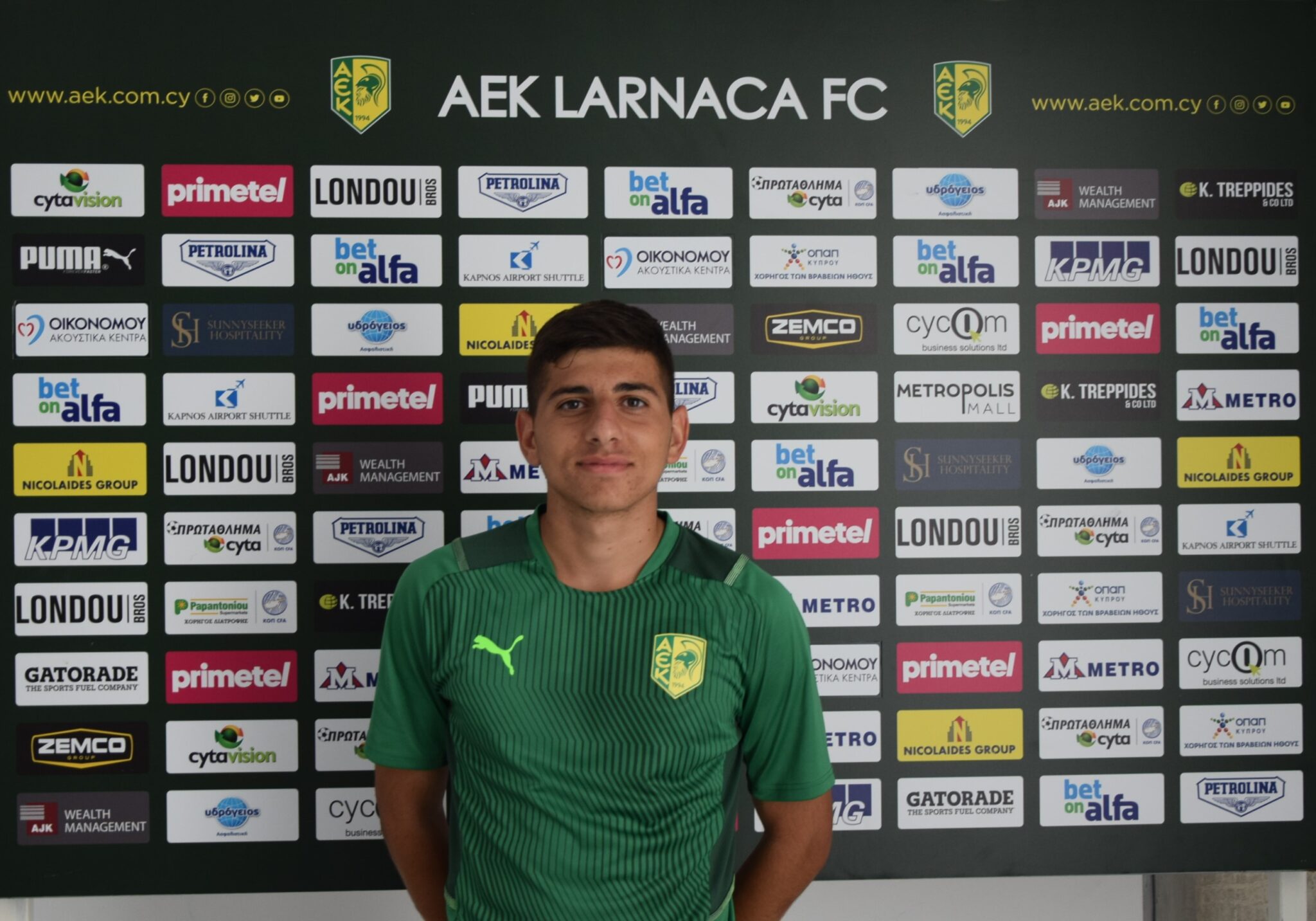 Eπαγγελματικό συμβόλαιο στον Αντώνη Χριστάκη από την ΑΕΚ