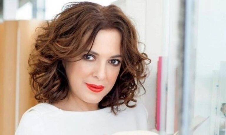 Ελένη Ράντου: Τράβηξε τα βλέμματα ως νονά του παιδιού του Ορφέα Αυγουστίδη