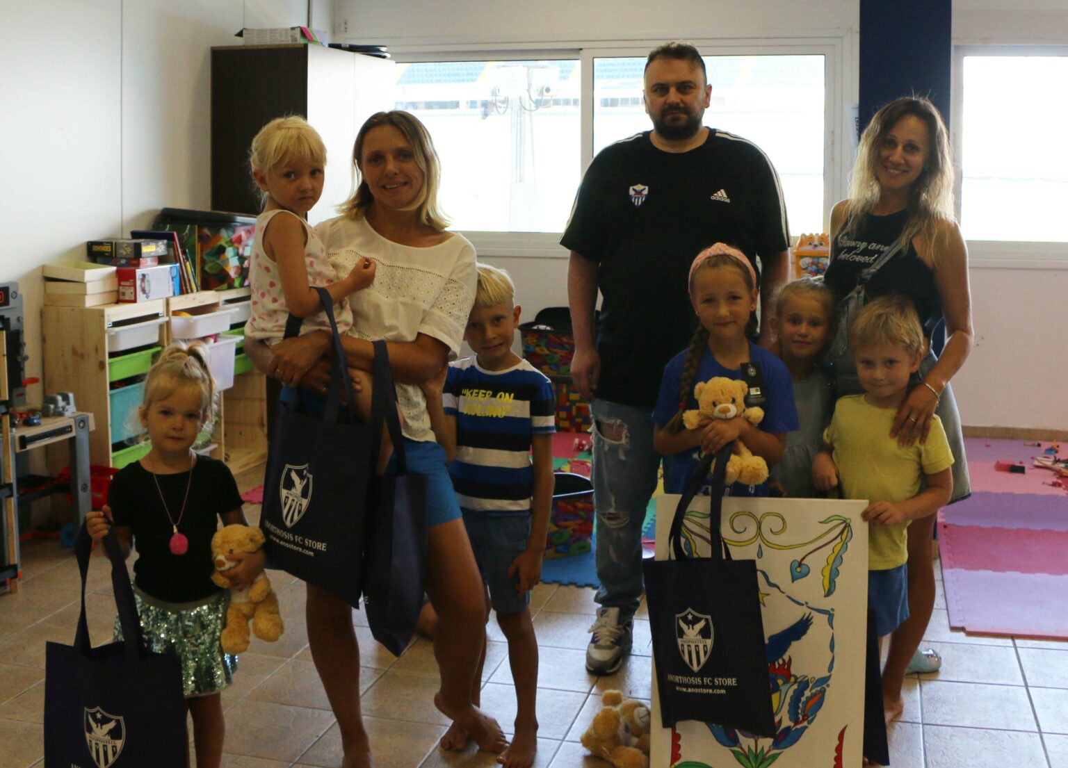 Ανορθωσιάτικη αλληλεγγύη στους πρόσφυγες της Ουκρανίας