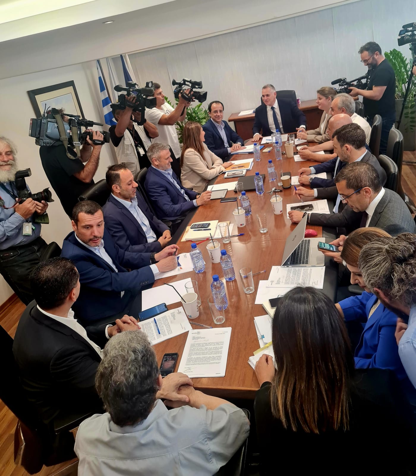 Τι έβγαλε το πρώτο τετ-α-τετ ΔΗΚΟ-Χριστοδουλίδη