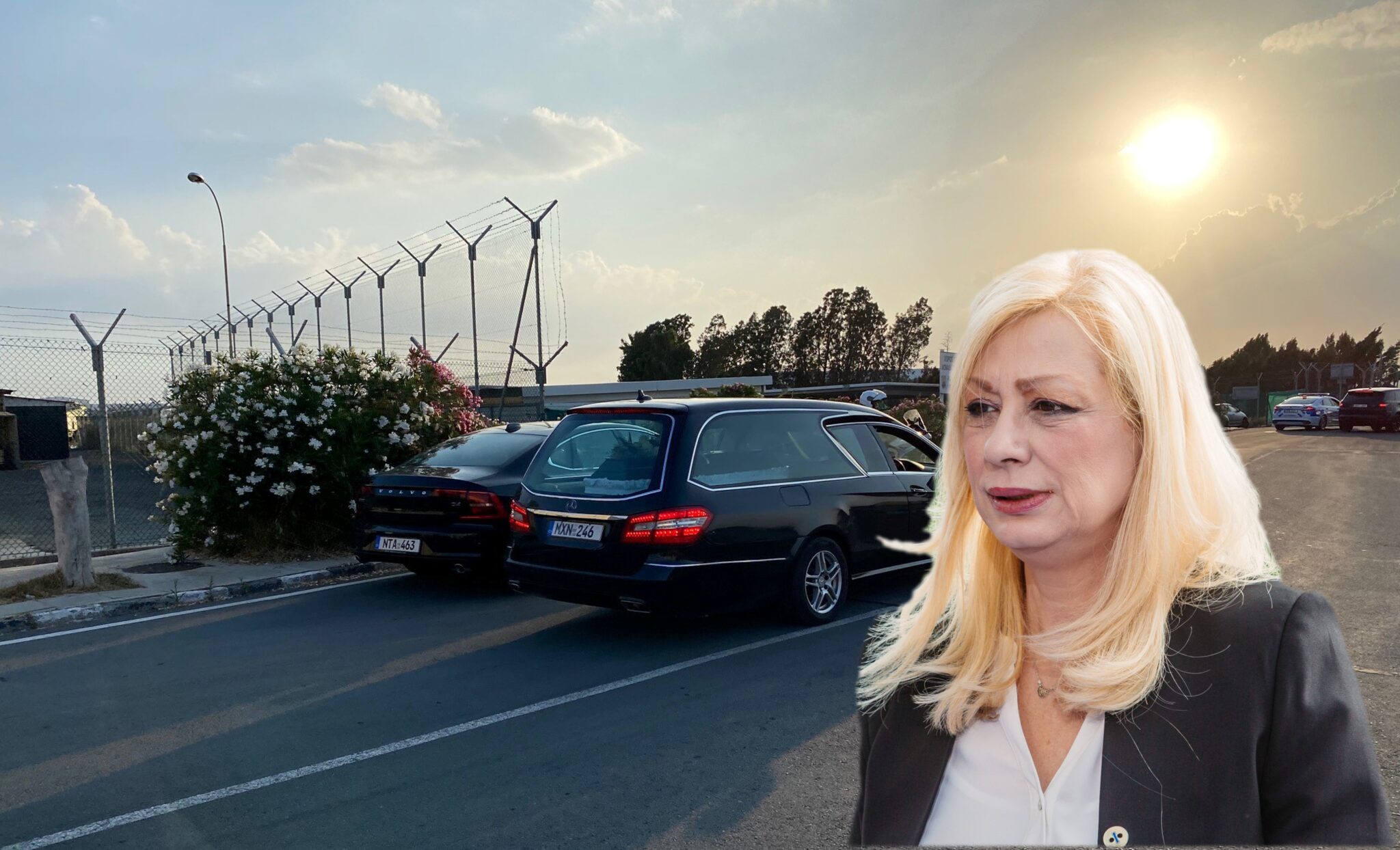 Στη Λευκωσία υπό τη συνοδεία αστυνομικής δύναμης η σορός της Ζέτας Αιμιλιανίδου