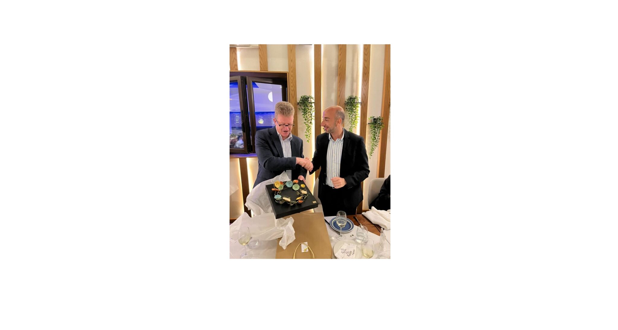 CIM παρέθεσε αποχαιρετιστήριο δείπνο προς τιμή του Βρετανού Ύπατου Αρμοστή