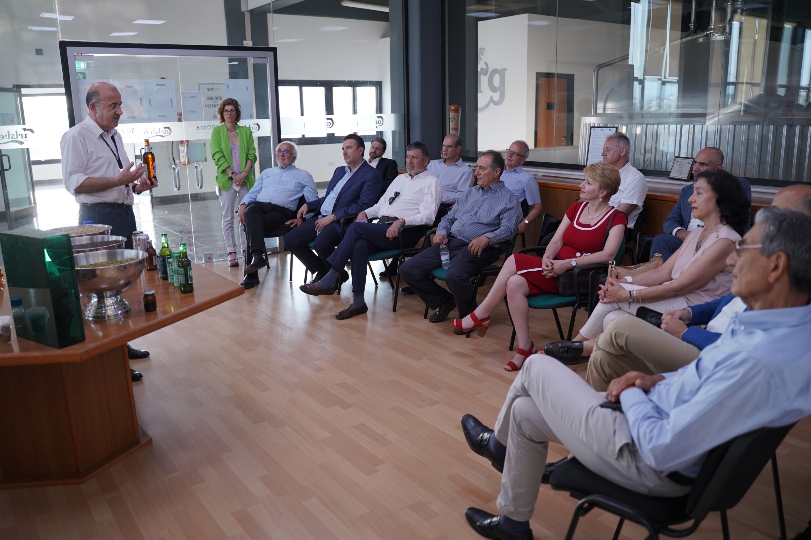 Δεξίωση από τον Παύλο Φωτιάδη για τους Honorary Fellows – Advisory Board του CΙΜ