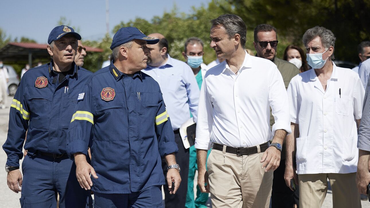 Μητσοτάκης για Πεντέλη: «Δεν υπάρχει περιθώριο εφησυχασμού»