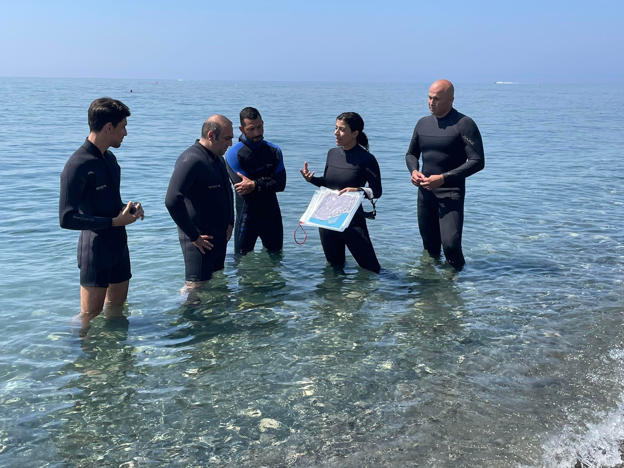 Βγήκε για κατάδυση ο Καρούσος, ξεναγήθηκε στο πρώτο υποβρύχιο αρχαιολογικό πάρκο