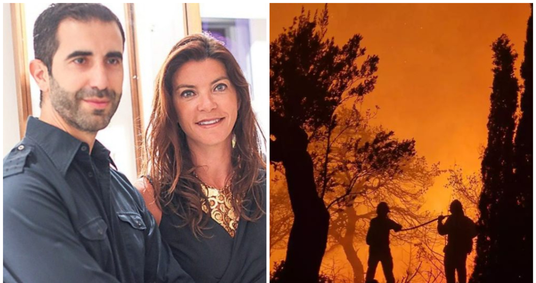 Μίλτος Καμπουρίδης: Ο σύζυγος της Μαρίνας Βερνίκου στη μάχη με τις φλόγες