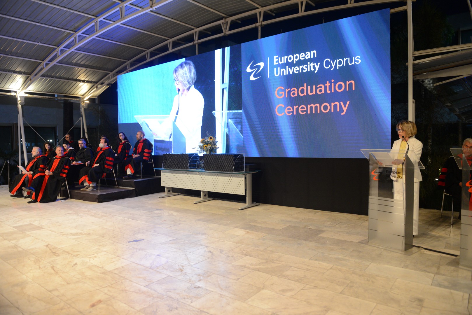 Ευρωπαϊκό Πανεπιστήμιο Λευκωσίας: Τελετή αποφοίτησης Σχολής Θετικών Επιστημών 