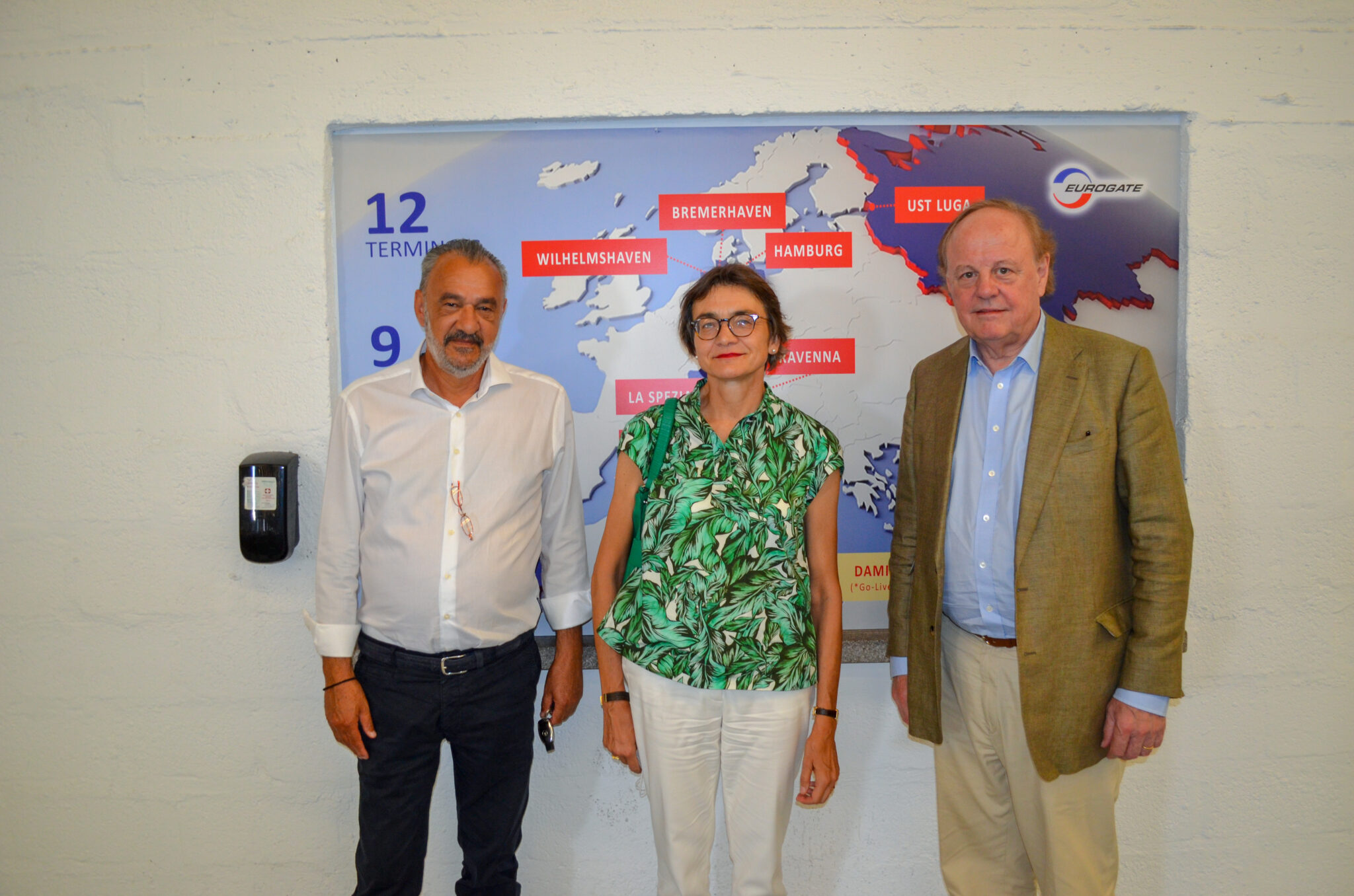 Η πρέσβειρα της Γερμανίας επισκέφθηκε το τερματικό της Eurogate