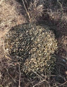 Εντοπίστηκε σωρός από 4,000 σφαίρες σε χωράφι στην Πάφο (ΦΩΤΟ)