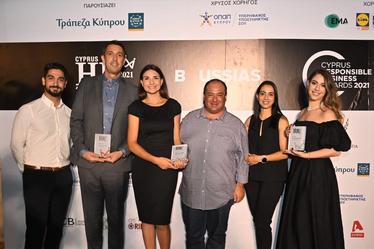 Η Melco Cyprus έλαβε τρεις τιμητικές διακρίσεις στα Cyprus HR Awards 2021