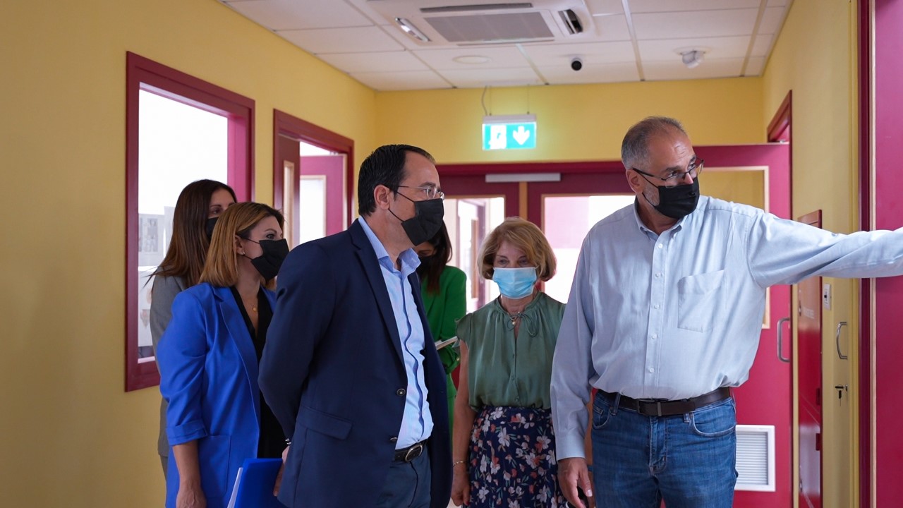 Το Καραϊσκάκειο Ίδρυμα επισκέφθηκε ο Νίκος Χριστοδουλίδης