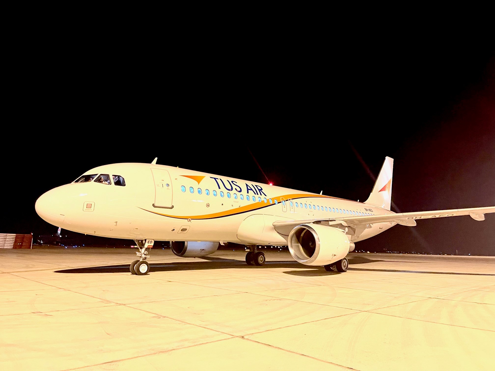 Η TUS Airways αποκτά το πέμπτο αεροπλάνο της Airbus A320