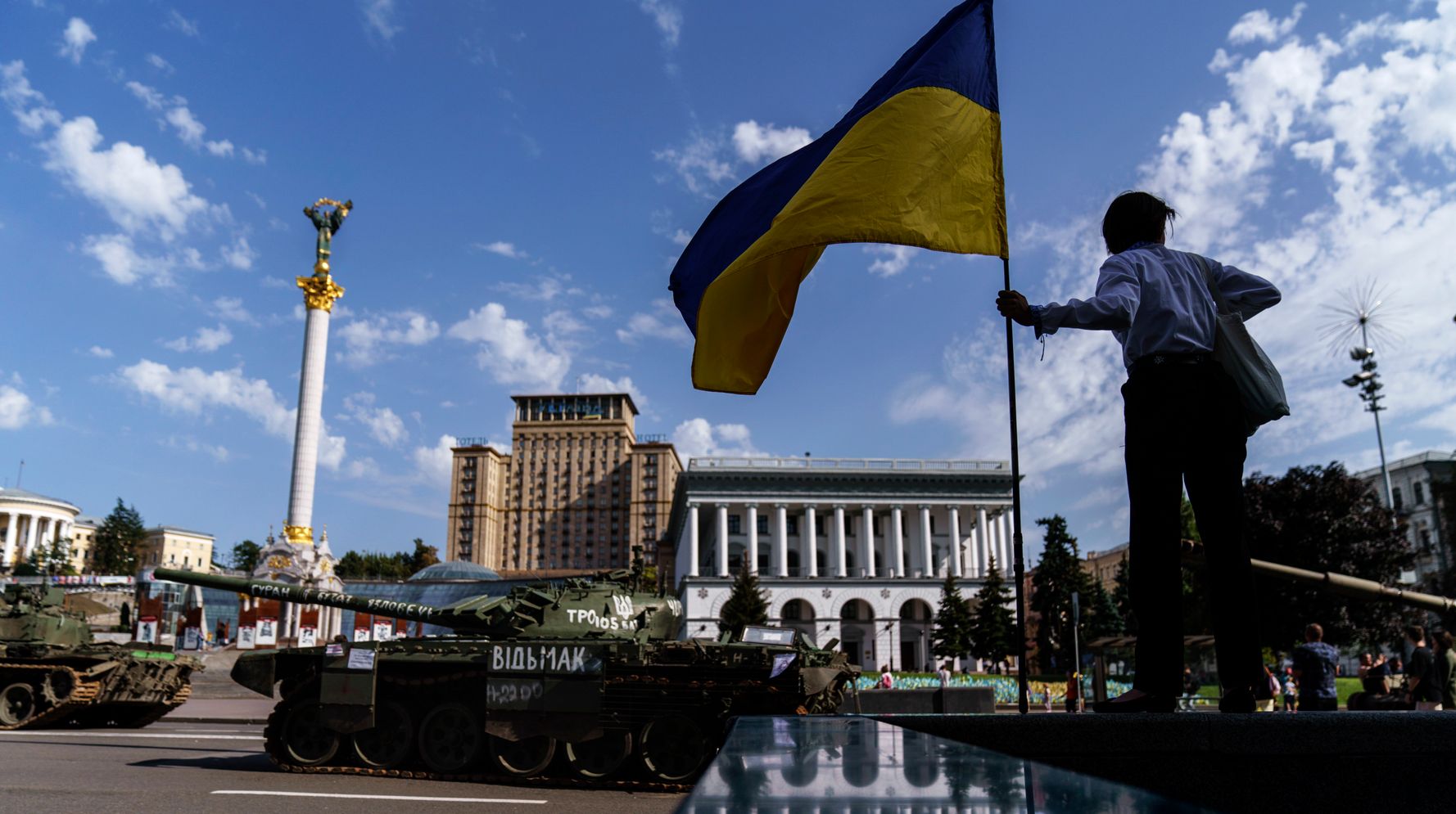 Η Ουκρανία γιορτάζει την Ημέρα της Ανεξαρτησίας με έξι μήνες ρωσική εισβολή