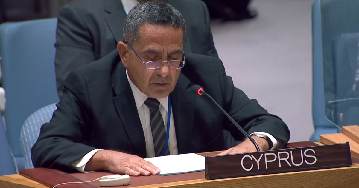 Πρέσβης Χατζηχρυσάνθου: Η Κύπρος δεν διαιρείται για κανένα λόγο