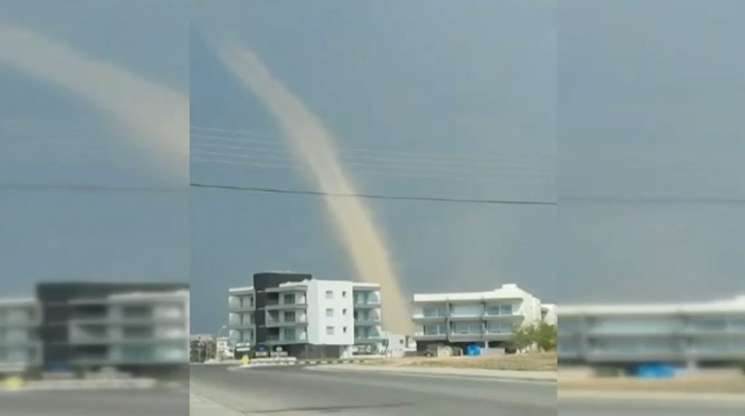 Πως και γιατί σχηματίστηκε ο ανεμοστρόβιλος που αναστάτωσε την Αγλαντζιά (VID)