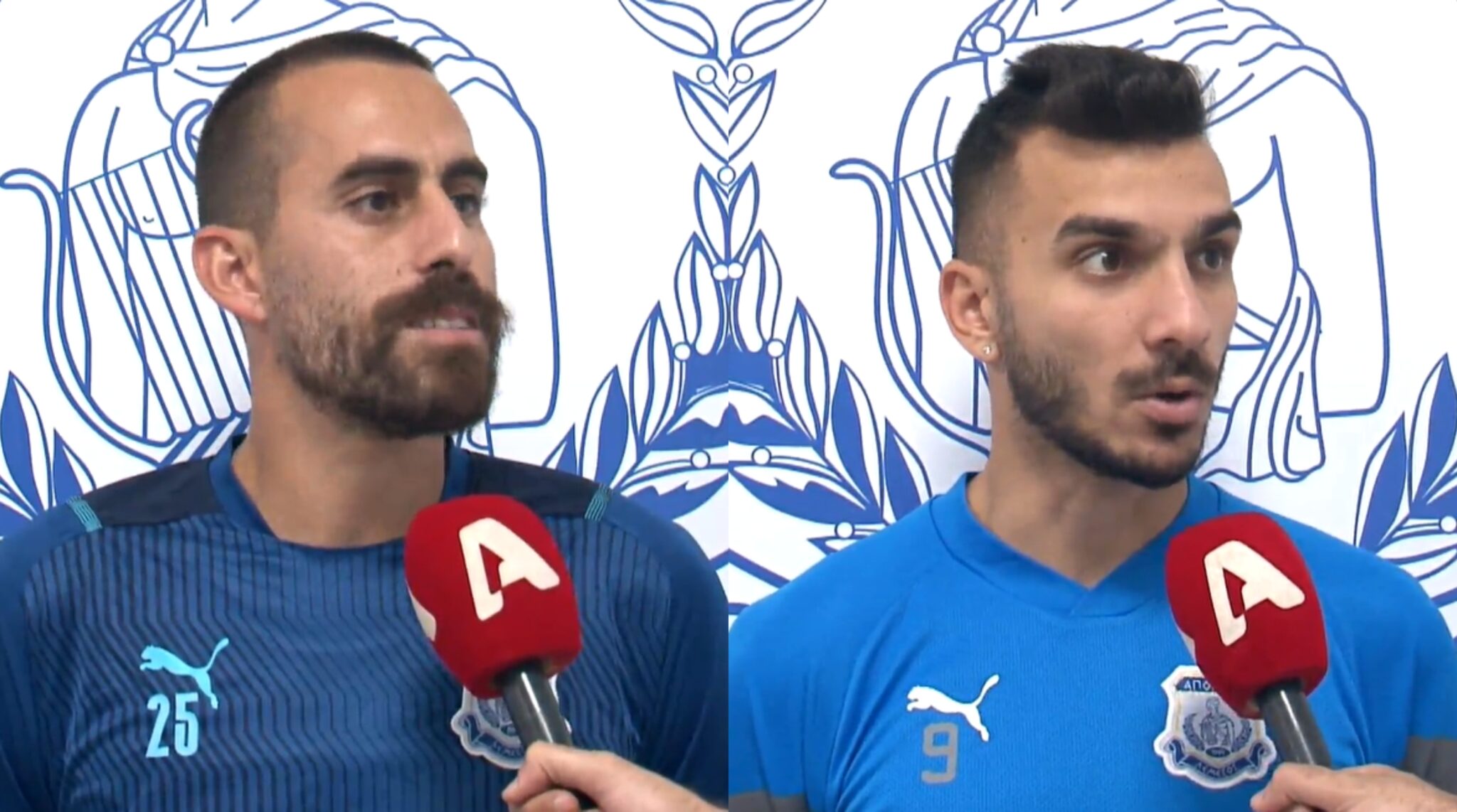 Super Cup: Χάμπος και Πίττας στην κάμερα του Alpha (ΒΙΝΤΕΟ)