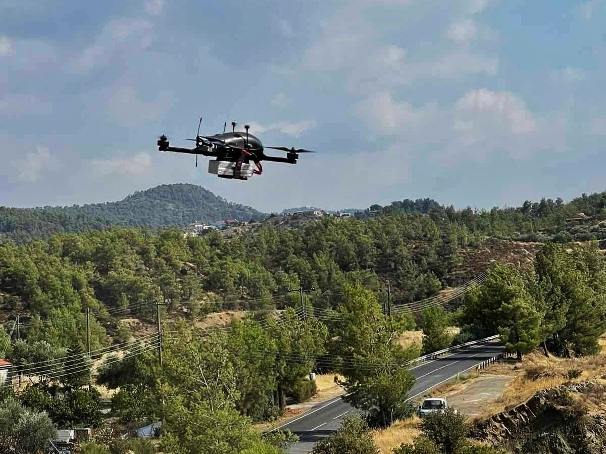 Άρχισαν τις περιπολίες τα drones του Τμήματος Δασών