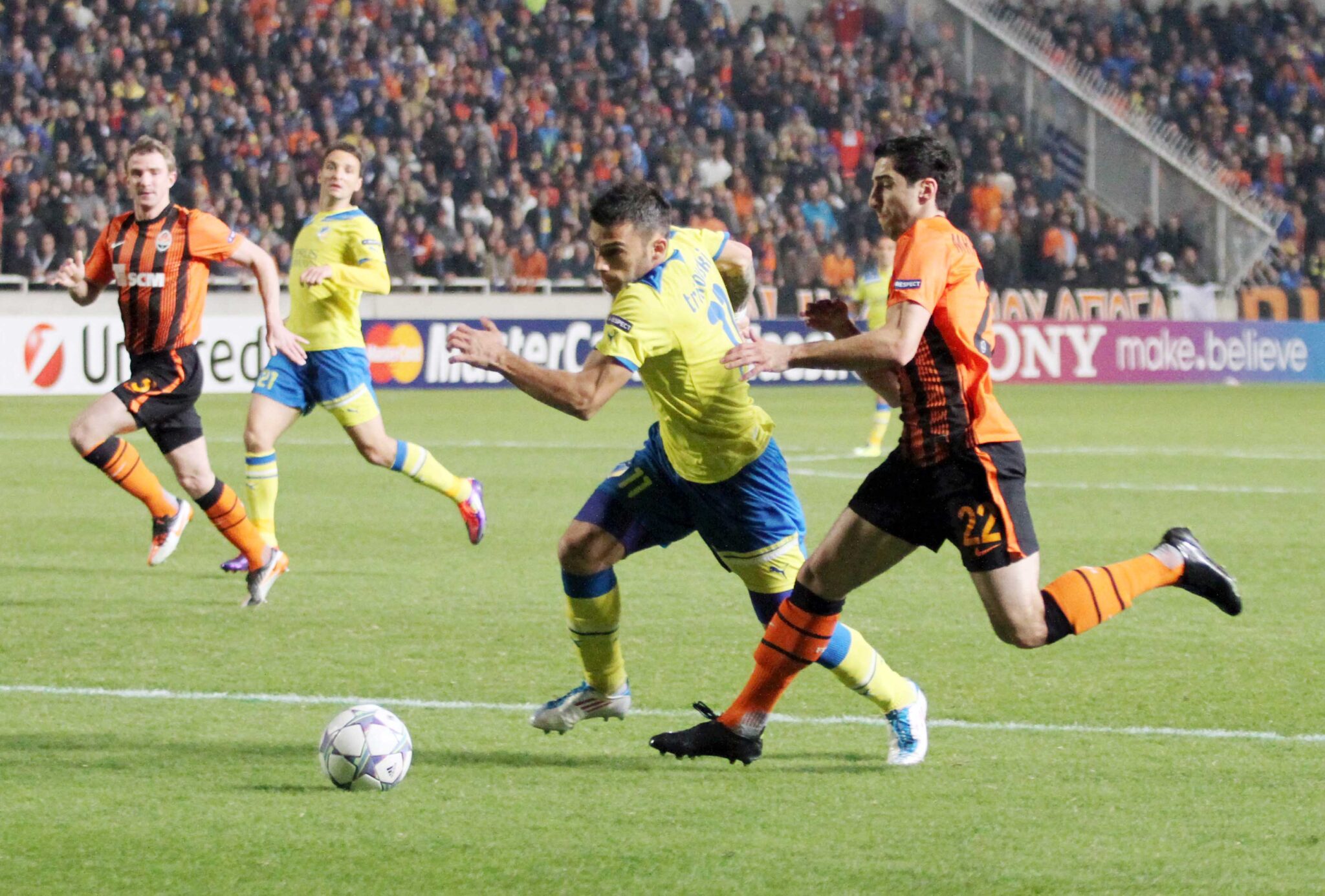 Η προϊστορία Κύπρου – Ουκρανίας στα Κύπελλα Ευρώπης