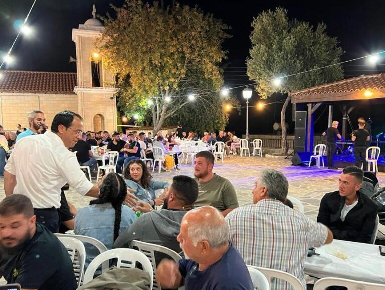 Υπό την αιγίδα του Ν. Χριστοδουλίδη το φεστιβάλ της Κρήτου Μαρόττου