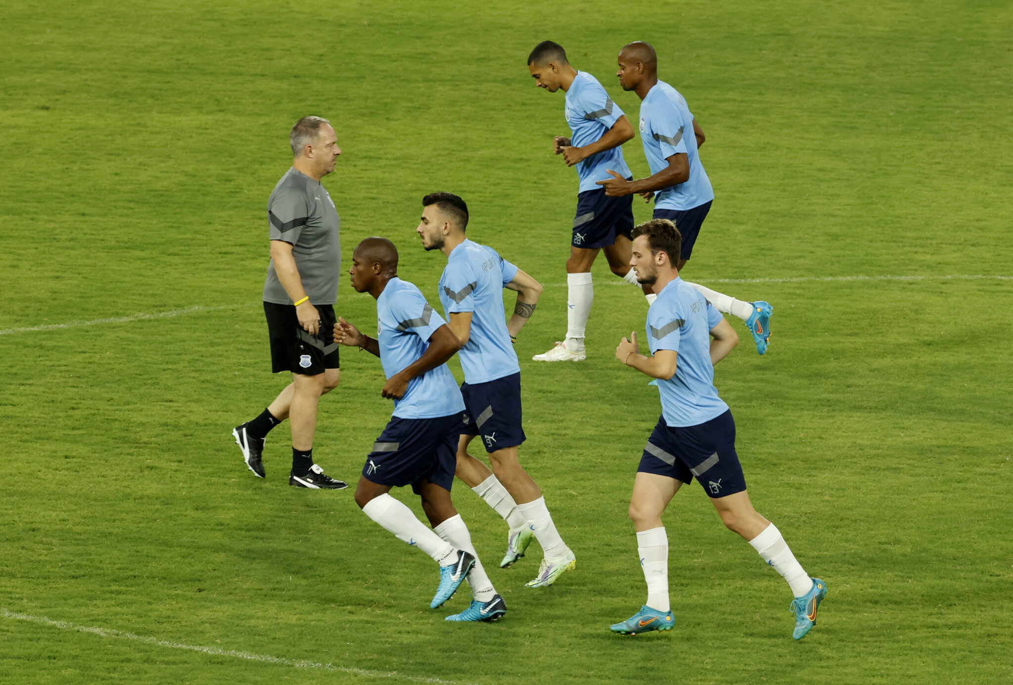 Ολοκλήρωσε την τελευταία προπόνηση και βλέπει Μακάμπι ο Απόλλωνας (ΦΩΤΟ)