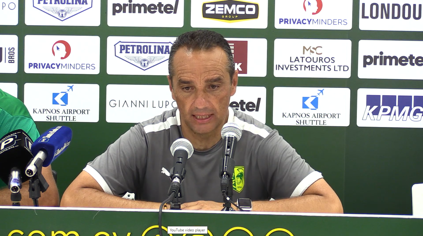 Όλτρα: «Αύριο έχουμε ένα ιστορικό, δύσκολο και πολύπλοκο παιχνίδι»